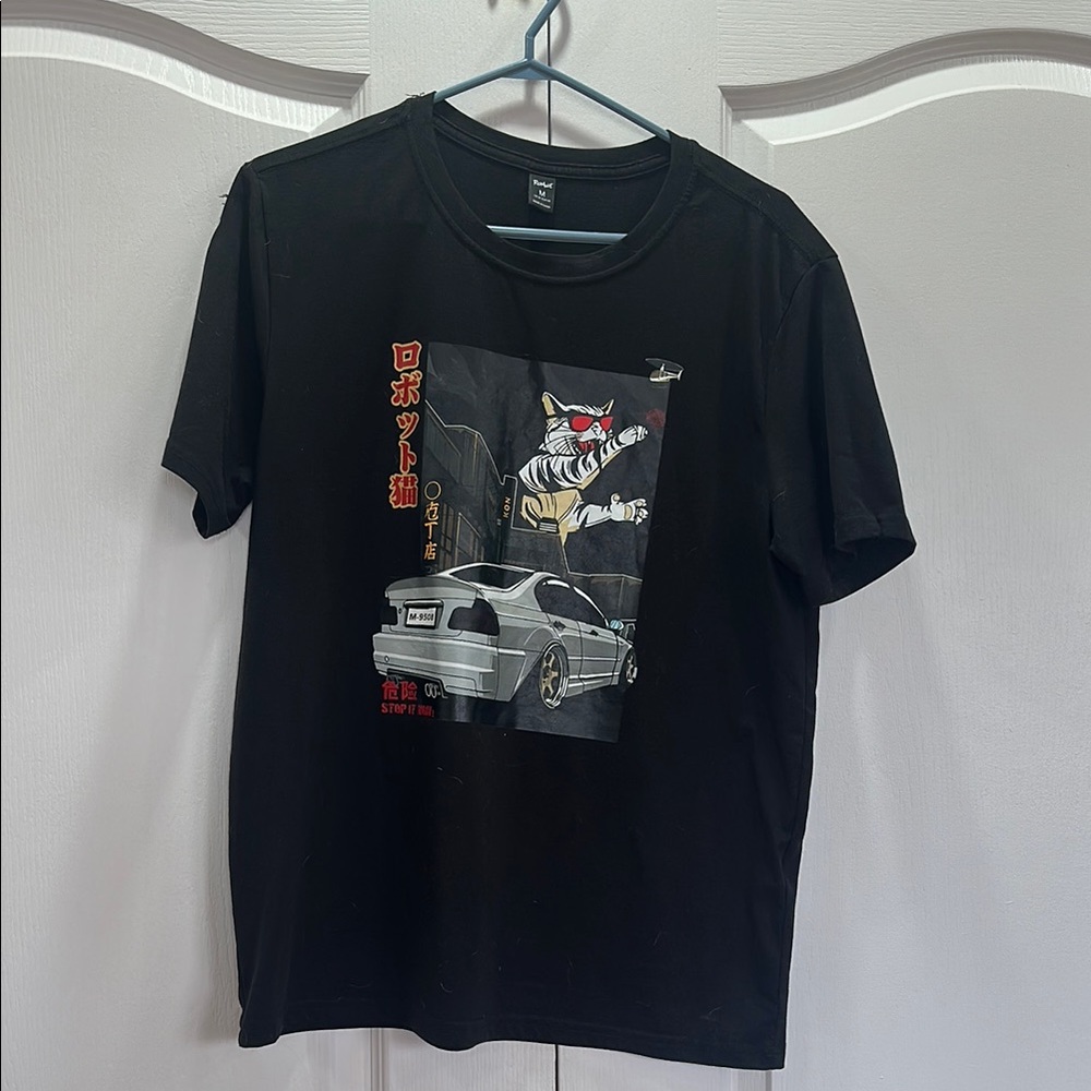 Black Graphic T-Shirt